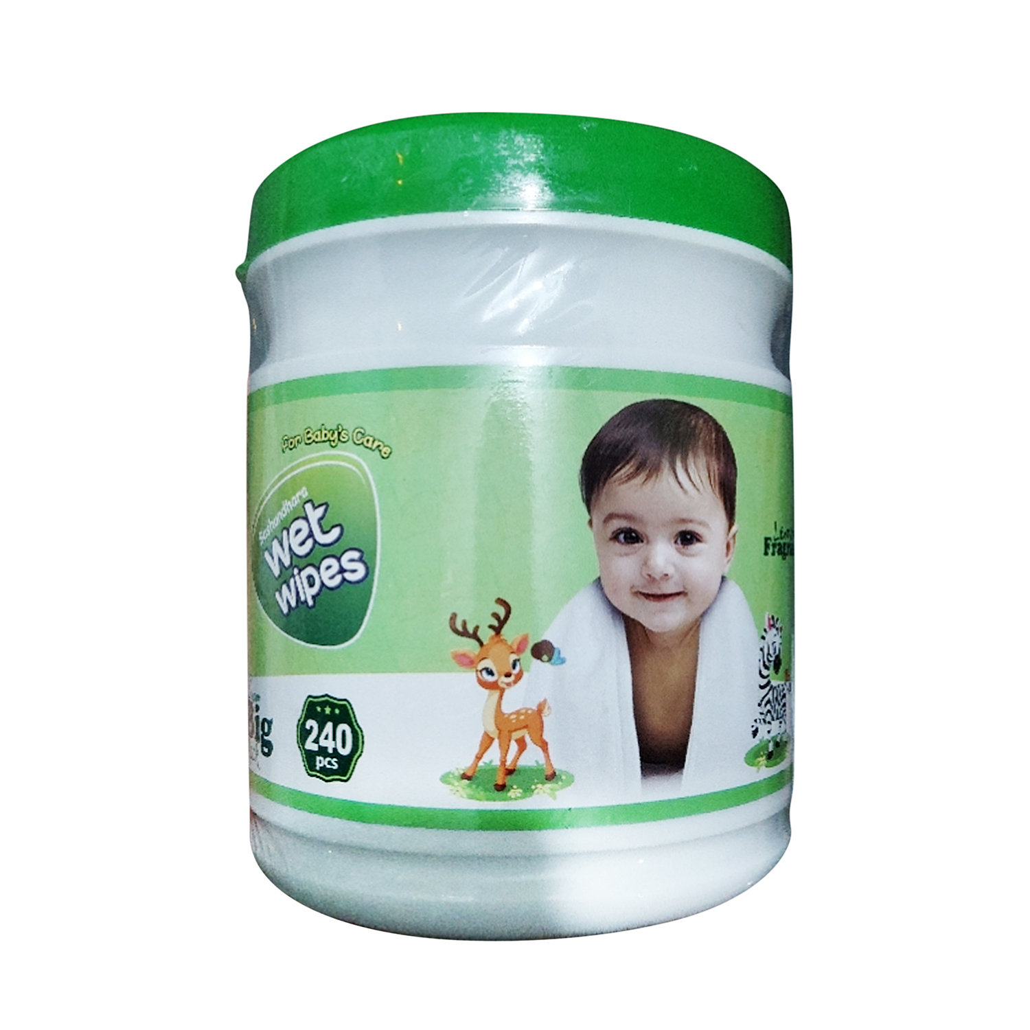 BASHUNDHARA WET WIPES 240 PC