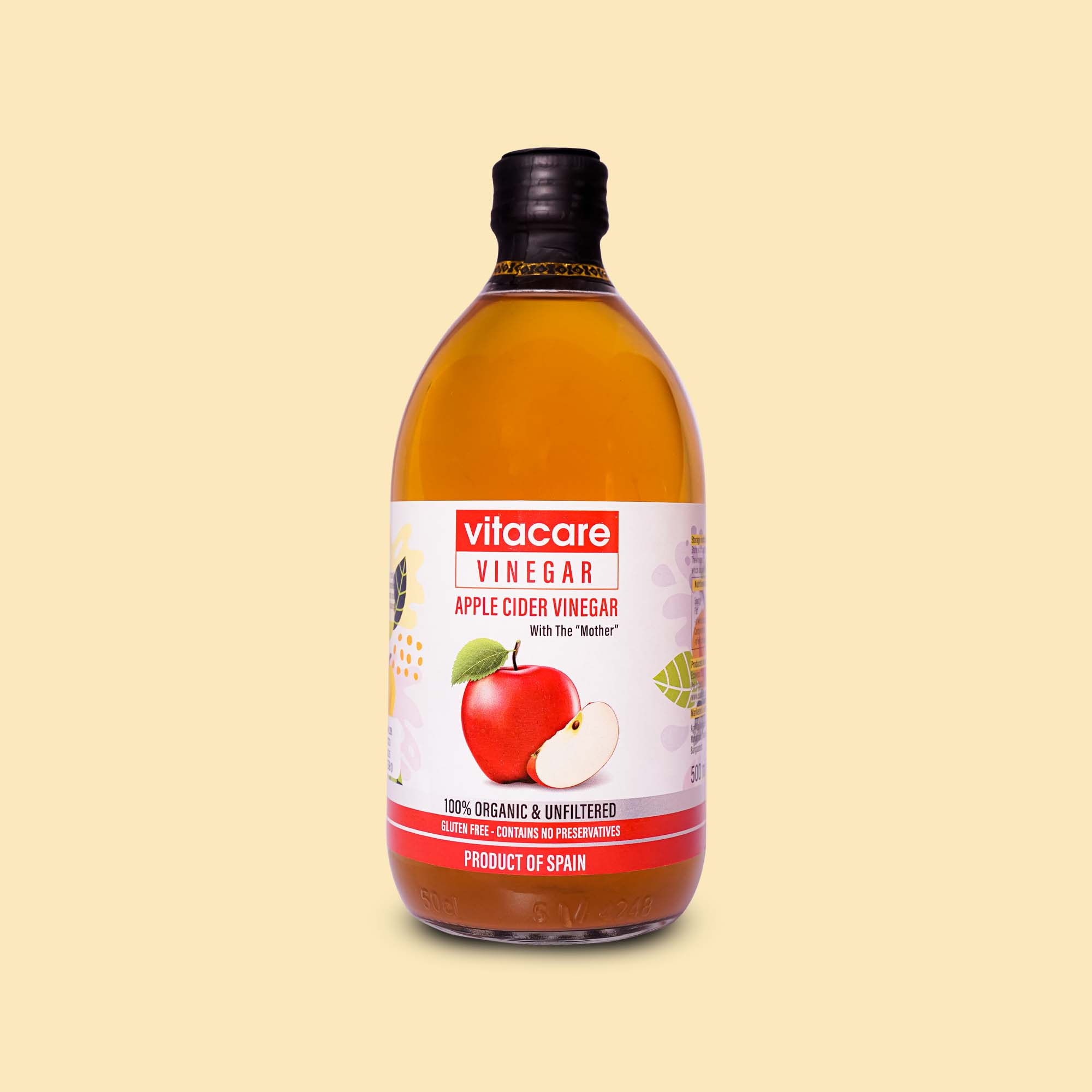 Vitacare Apple Cider Vinegar (With The Mother) – 500ml