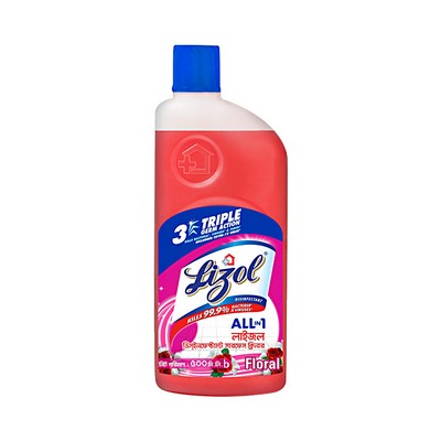 Lizol All in 1 Disinfectant Surface Cleaner (Floral) 500ml