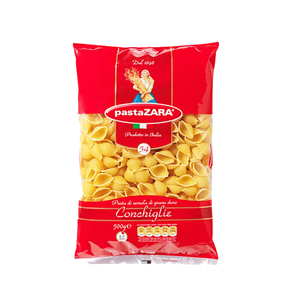 Pasta Zara Conchiglie No.54 – 500g