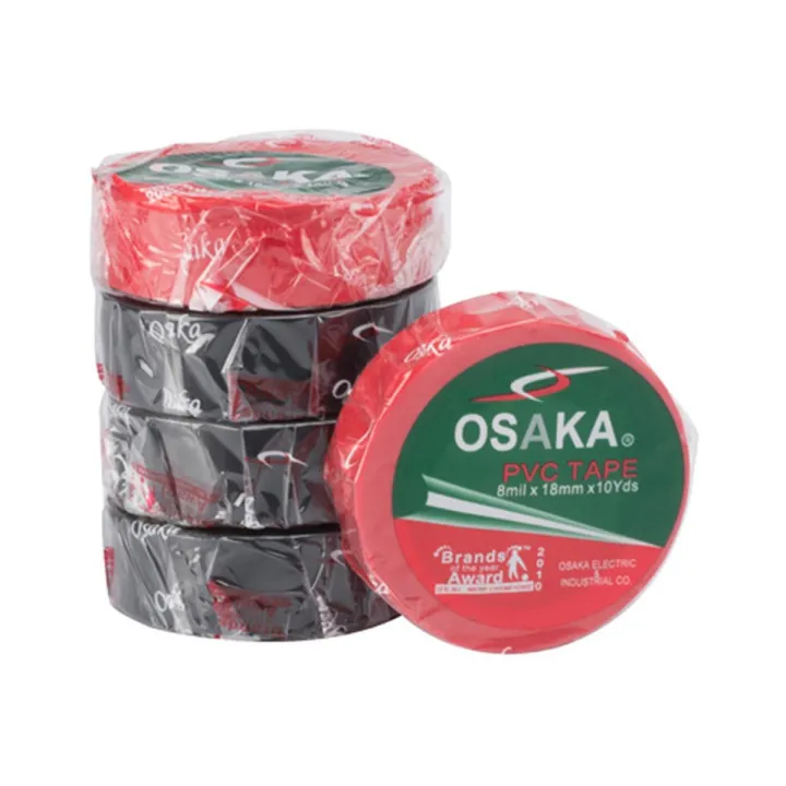 Osaka PVC Electrical Insulation Tape – 18mm x 10Y