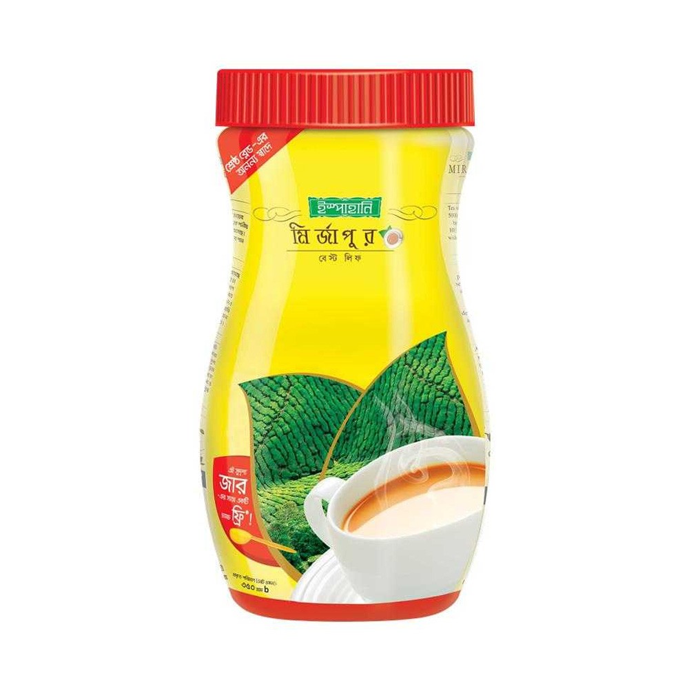 Ispahani Mirzapore Best Leaf Tea – 350g (Jar)