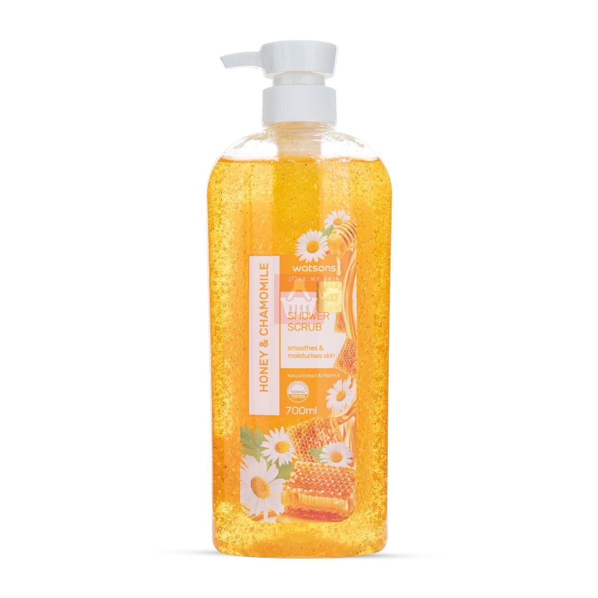 Watsons Honey & Chamomile Shower Scrub – 700ml