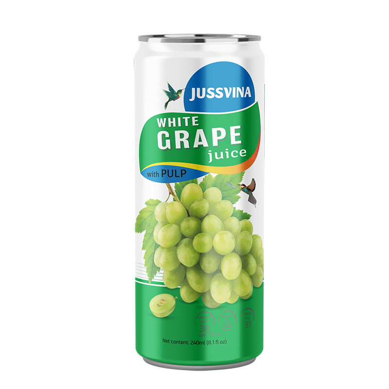 Jussvina White Grape Juice with Pulp-230ml