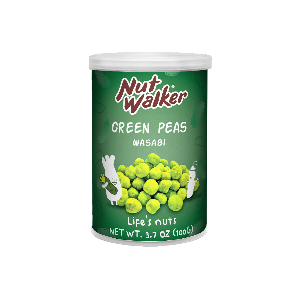 Nut Walker Wasabi Green Peas – 100g