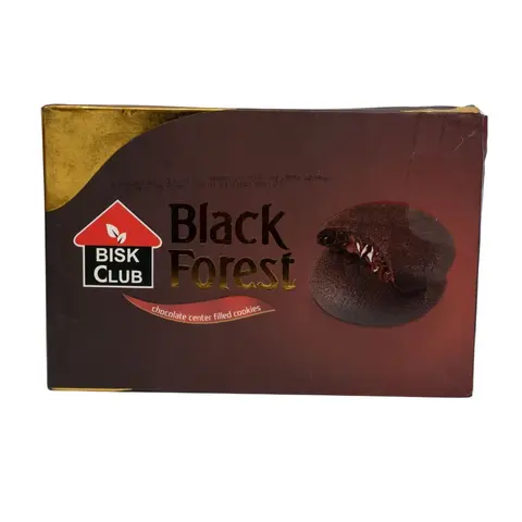 Bisk Club Black Forest Chocolate Center Filled Cookies (185g)
