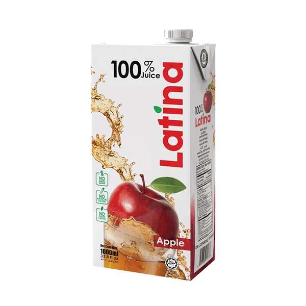 Latina 100% Apple Juice – 1L
