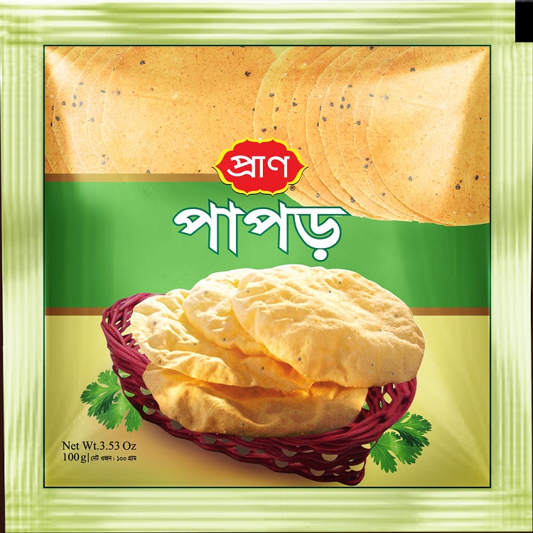 PRAN Papar​-100gm