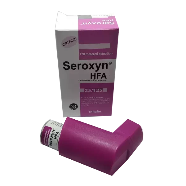 SEROXYN HFA 25/125 (25 mcg + 125 mcg/puff)