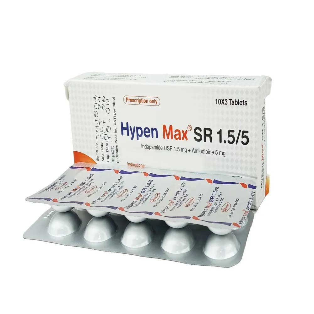 HYPEN MAX SR 1.5 MG + 5 MG
