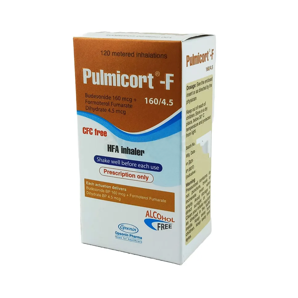 PULMICORT-F-160/4.5 (120M)