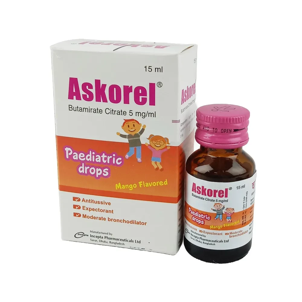 ASKOREL 15 ML PAEDIATRIC
