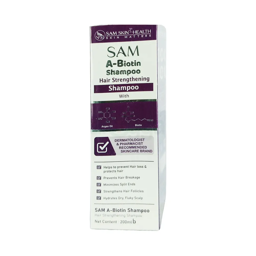 SAM A BIOTIN SHAMPOO ( HAIR STRENGTHENING ) 200 ML