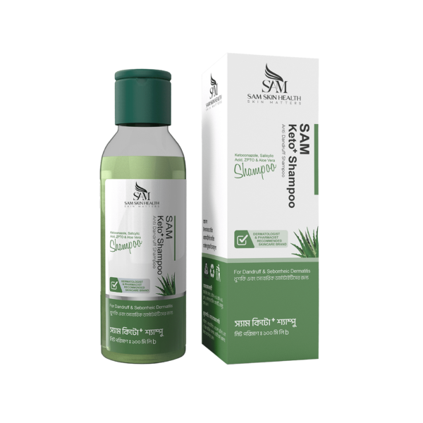 SAM KETO + SHAMPOO 100 ML